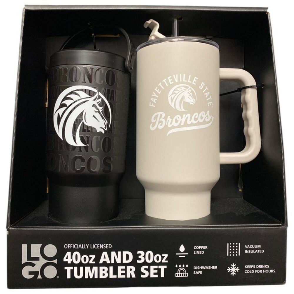 Fayetteville Broncos - Logo Brands NCAA Officially Licensed 40 oz. and 30 oz. Tu